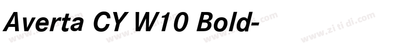 Averta CY W10 Bold字体转换 Averta CY W10 Bold字体转换